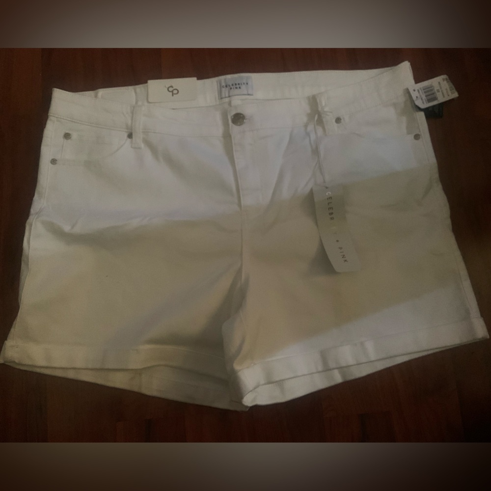 White shorts.